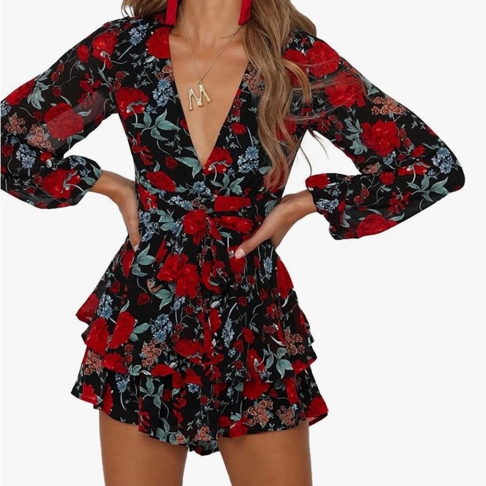 Floral Romper
